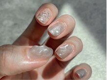 ネイル アトリエ コモード(nail atelier Comodo)/マグネットネイル [氷]