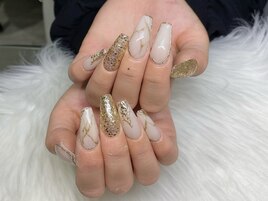 大理石ネイル