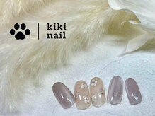 キキネイル たまプラーザ店(kikinail)/5.6月定額A／お花ネイル
