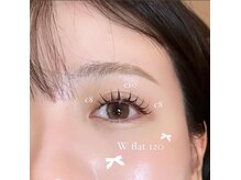 ラッシュラッシュ イーストモール店(Lash Rush)の雰囲気（【Wフラットエクステ】Cカール8・10mm　120本(６０束)イメージ）