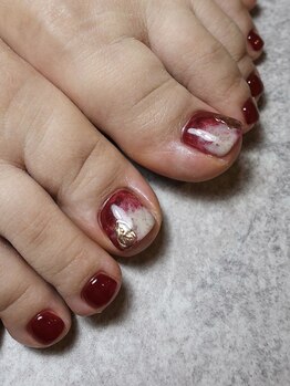 ハチニーキューネイルアトリエ(829 Nail Atelier)/親指 Art Collection