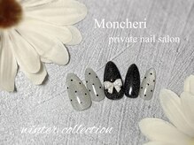 モンシェリ(Moncheri)/リボン×ドット