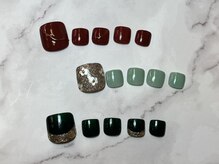 ヌルネイル(null nail)/【Foot】3.4月定額デザイン