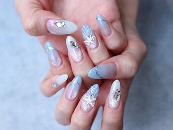 ネイル ビジュー(NAIL BIJOU)の写真/トレンドに合わせたデザインや手が美しく見える長さをご提案♪イベント前にも◎お好みの長さやデザインに★