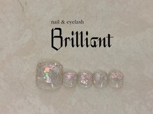 ネイルアンドまつげエクステのお店 ブリリアント 草加(Brilliant)/Foot 　定額9900円コース