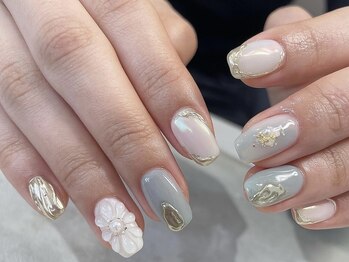 メルシー(Merci)/くすみブルーニュアンス　by和泉