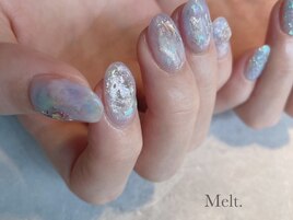 海ニュアンス♪片手アート¥10000