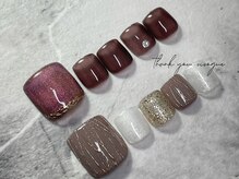 ネイルアイラッシュヴィヴォーグ(Vivogue)/定額デザイン【フットネイル】