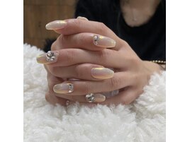 オーロラミラーネイル