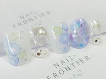 ネイルフロンティア 吉祥寺(NAIL FRONTIER)/ふみの♪水彩あさがお11980円