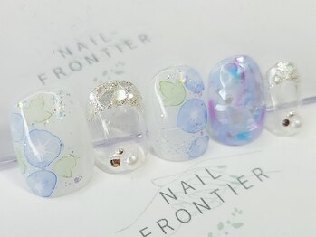 ネイルフロンティア 吉祥寺(NAIL FRONTIER)/ふみの♪水彩あさがお11980円