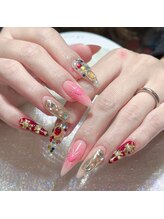 クイーンズビューティーサロン 新宿本店(Queen's beauty salon)/パラジェル対応　アートやり放題