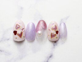 マグネットハートネイル初￥7500