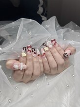 サロン ダイアナ(SALON DIANA)/バレンタインネイル