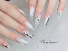 エンジェルガーデン 青山店(Angelgarden)/クリアチークネイル