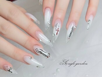 エンジェルガーデン 青山店(Angelgarden)/クリアチークネイル