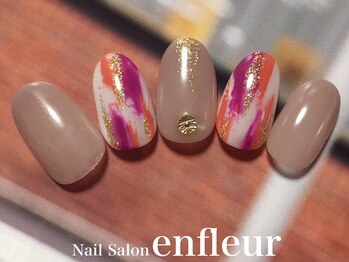ネイルサロン アンフルール/キラキラ☆ニュアンスアート
