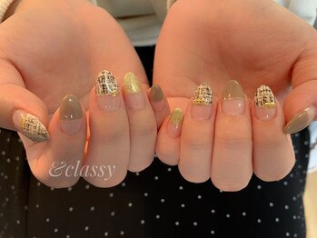 アンドクラッシィ(&classy.)/ツイードフレンチ♪定額デザイン