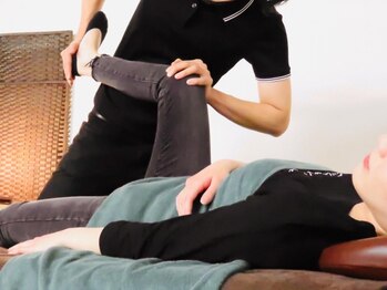 手もみの森 西川田店/施術中