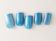 ティアリーネイル コレットマーレ店(Tiary Nail)/マグネット細フレンチ♪