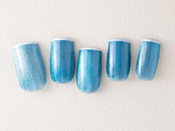 ティアリーネイル コレットマーレ店(Tiary Nail)/マグネット細フレンチ♪