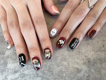 ネイル アトリエ コモード(nail atelier Comodo)/推し活ネイル [稲荷崎]