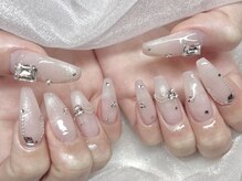 モカ 心斎橋(moca by Lee)/【Aina】ピンクネイル