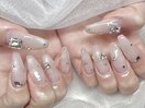 【Aina】ピンクネイル