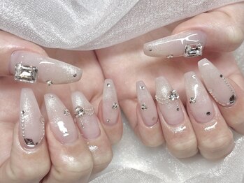 モカ 心斎橋(moca by Lee)/【Aina】ピンクネイル