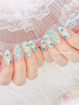 ファラウェイネイル(Faraway nail)/キラキラネイル☆