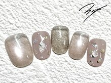 トレス ネイルサロン(3.tres.Nail Salon)/☆パールビジュードットネイル☆