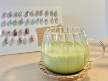 リネイル(RE:NAIL)の雰囲気（ドリンクサービスあり◎抹茶ミルクラテが新しく仲間入り☆）