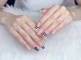 ブラックボーダーネイル