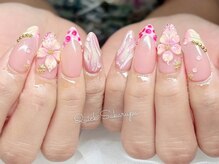 クイックスカルプ 高田馬場(Quick Sukarupu)/立体フラワーネイル＊