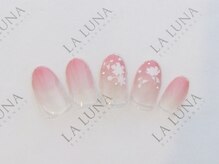 ラルナ ネイルアンドアイラッシュサロン(LA LUNA nail & eyelash salon)/～フラワーグラデ～