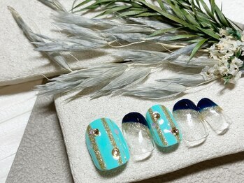 ブレス 仙台駅前本店(BLESS)/2023*お正月ネイル♪成人式に◎