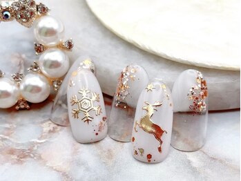 プチプラネイル#464