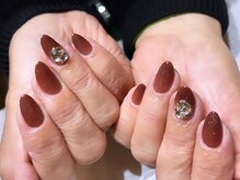 ウープスネイル 北上パル店(OopsNAIL)/ワンカラー／デザイン2本