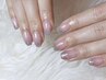 【Hand:丁寧ケア込み】☆ラメグラデーション￥5000