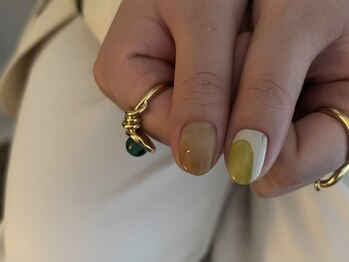 ウーネイル 代々木上原(woo nail)/アシンメトリー (120min)