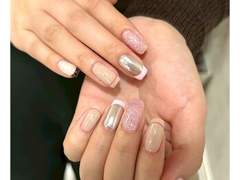 ピンクネイル♪