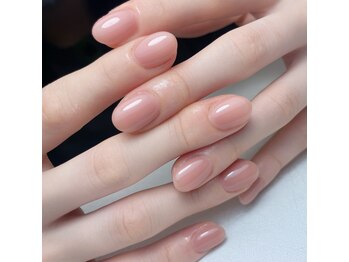 メオネイル(MEO NAIL)/ベージュワンカラー