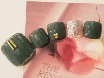 ティーエヌ 辻堂店/フット定額ネイル☆7700円