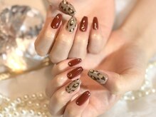 アミューズ(Amuse)/ヒョウ柄ネイル◎