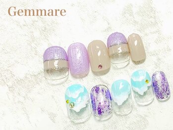 ジェンマーレ 二子玉川店の写真/【ハンドキャンペーンネイル¥6950】毎月変わるトレンド・季節アート満載デザイン*理想の指先を叶えます♪