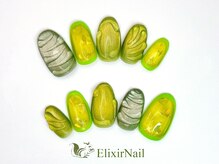 エリクサーネイル 新橋(Elixir Nail)/定額c やり放題/クーポン使用