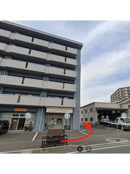 シーンスタジオ 福津店(SSIN STUDIO)/SSIN STUDIO福津店までの道案内6