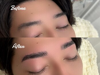 エムズアイブロウ 大和西大寺(M’sアイブロウ)/メンズハリウッドブロウ