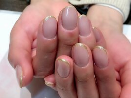 スキニーラメフレンチ
