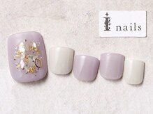 アイネイルズ 渋谷店(I nails)/ラベンダーシェル¥6800[渋谷]
